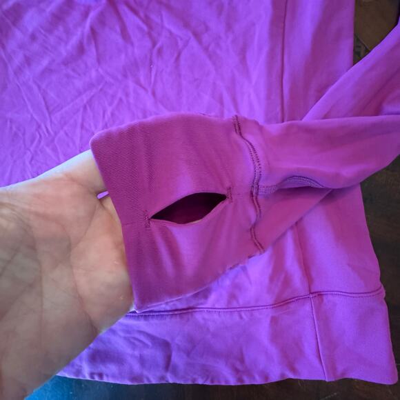 Greyson Women’s Halley Melange Long Sleeve Quarter-Zip Jacket Shirt Medium Pink - Picture 6 of 9